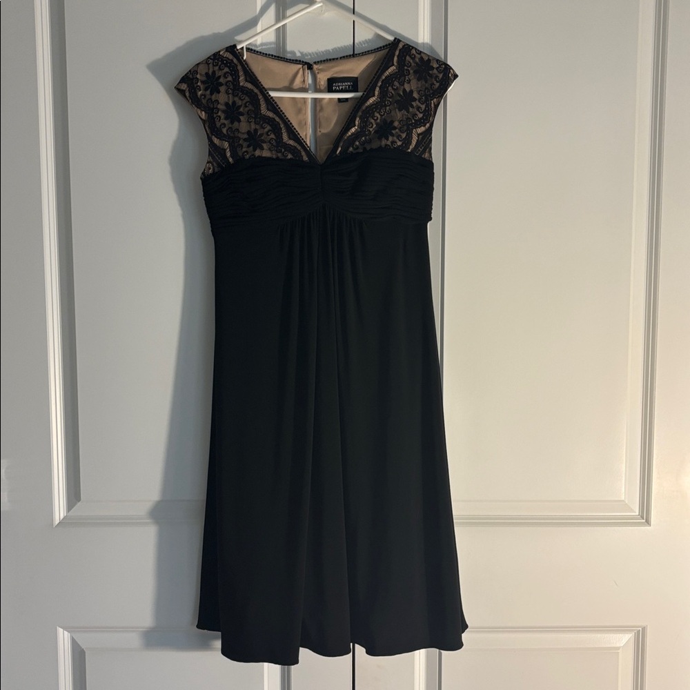 Black cocktail dress